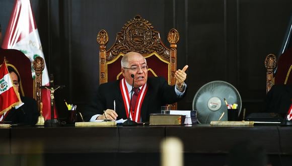 César San Martín es presidente la Sala Penal Permanente que verá el recurso de casación de Ollanta Humala y Nadine Heredia.