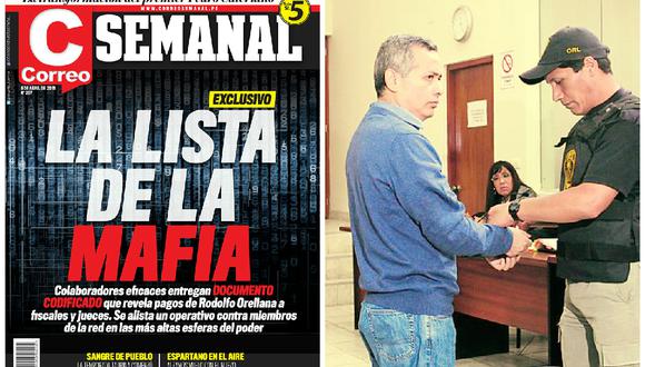 Rodolfo Orellana pagó coimas a fiscales y jueces