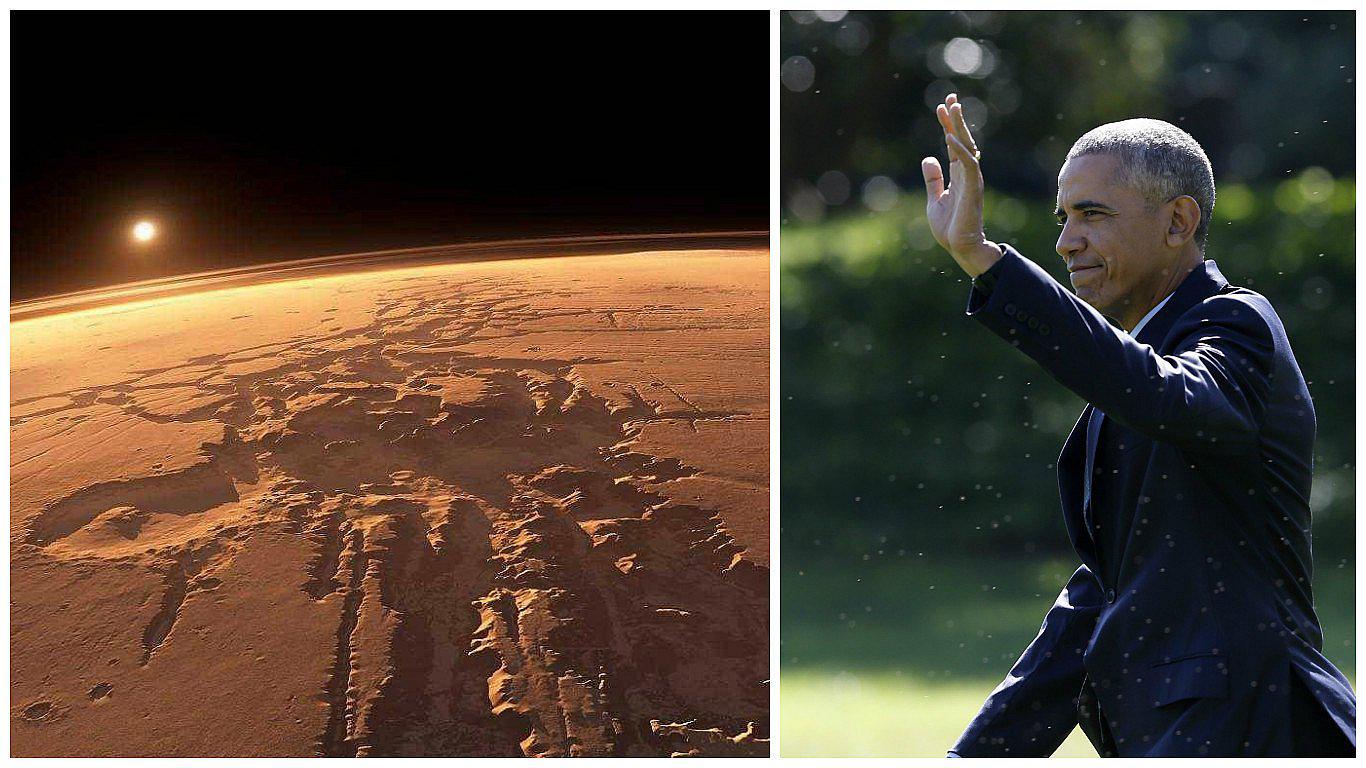 Barack Obama: EE.UU. hará "gran salto" a Marte el 2030 con ayuda del sector privado