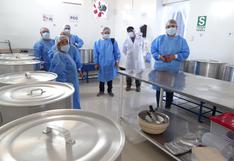 Qali Warma visita planta de producción de raciones de alimentación escolar en Pisco