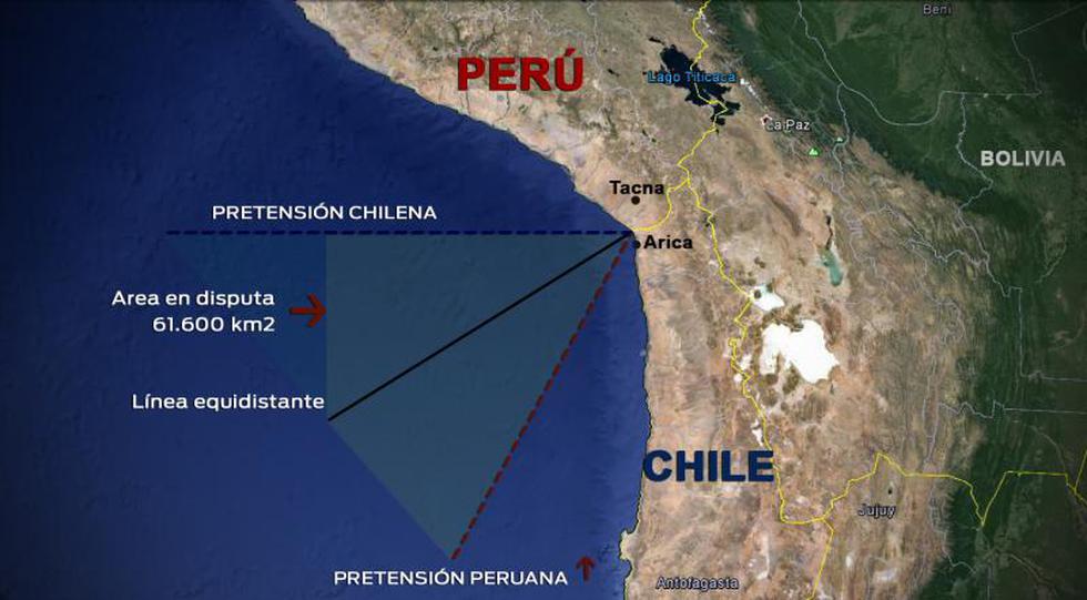 La Haya: Así quedó el límite marítimo entre Perú y Chile (MAPA)