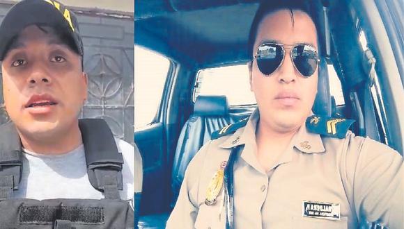Ambos estaban en su horario de servicio policial y debían estar patrullando todas las calles del distrito de Pomalca.