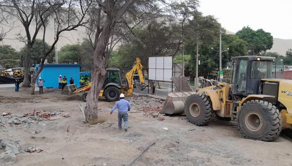 Municipio de Ica recupera terreno municipal en Huacachina.
