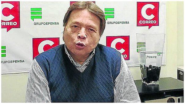 César Zumaeta: "No es una forma democrática de competir"