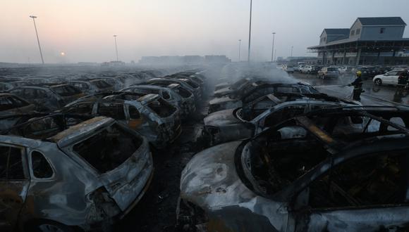 ​China: Asciende a 116 los muertos en almacén de Tianjin, donde continúan incendios
