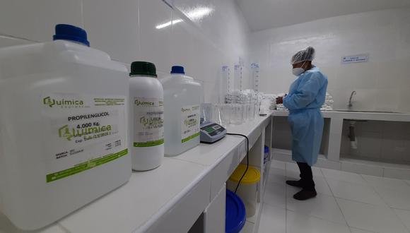 Áncash: inauguran laboratorio que producirá 200 dosis de ivermectina por día (Foto: Gobierno Regional de Áncash)