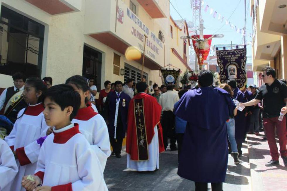 Imagen del Señor de Locumba se despide de fieles (Fotos)