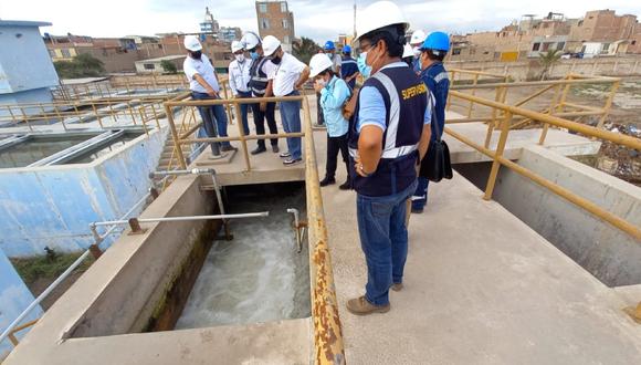 Lambayeque: El director de Otass, Hugo Ortega Polar, anunció que gestionan el financiamiento de dos obras para mejorar la producción y calidad del agua que beneficiarán a más de 115 mil familias de cinco distritos de la provincia de Chiclayo. (Foto: Otass)