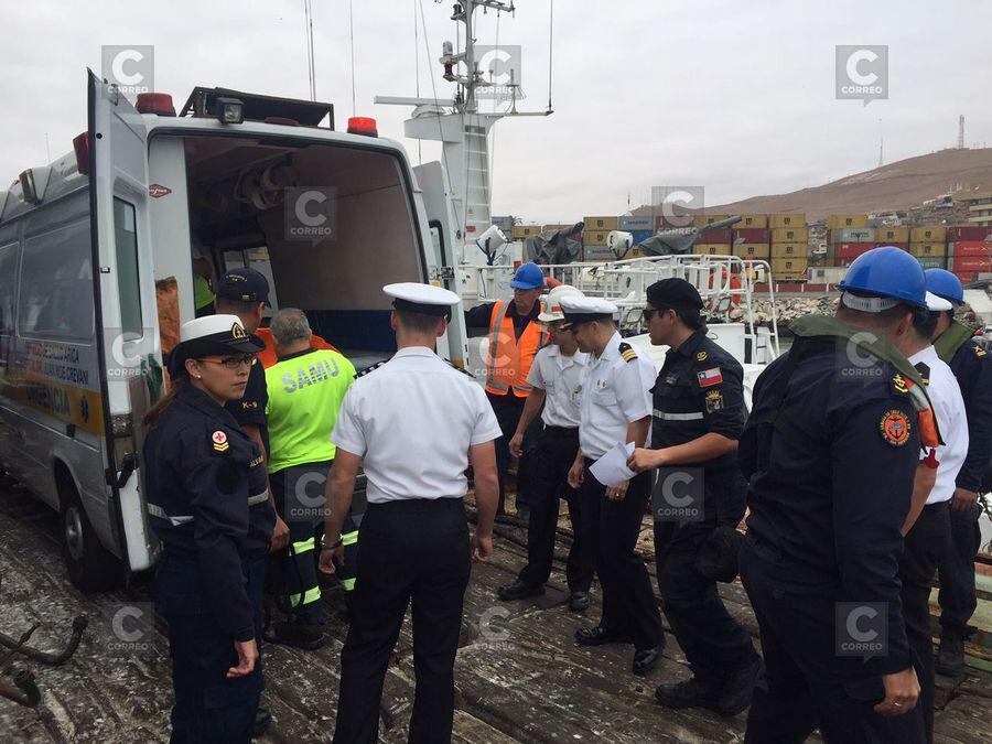 Identifican a peruano que fue rescatado por Armada de Chile en altamar