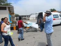 Llanta explota en cara de ecuatoriano 