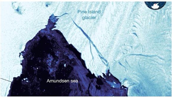 Antártida: se libera iceberg cuatro veces el tamaño de Manhattan