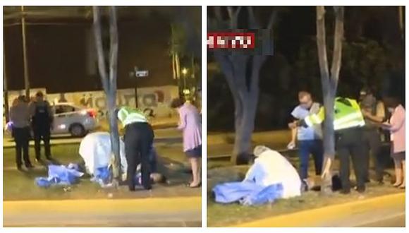 Motociclista muere tras chocar contra árbol de Av. Los Constructores en La Molina (VIDEO)