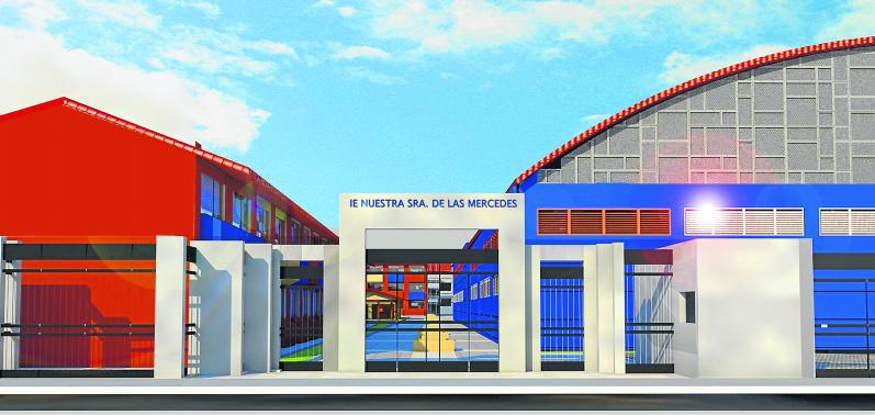 Obra de I.E. Nuestra Sra. de las Mercedes sin avance y paralizada
