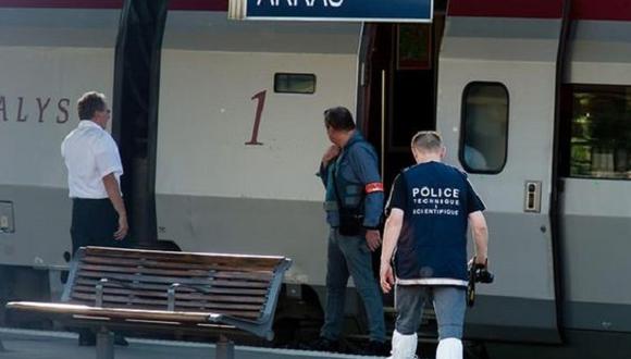 Detienen a un hombre que disparó en un tren Thalys e hirió a tres personas