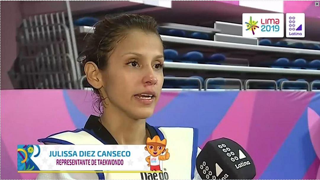 Julissa Diez Canseco perdió la medalla de bronce en Taekwondo (VIDEO)