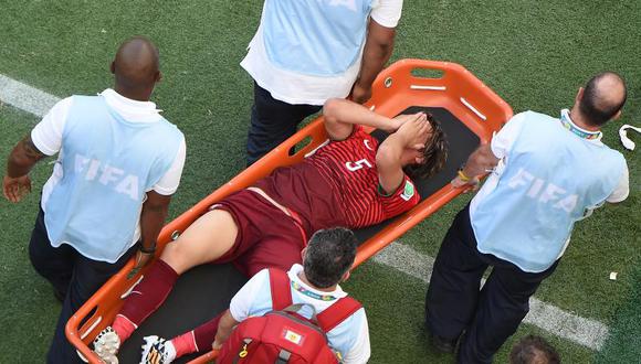 Brasil 2014: Portugués Fabio Coentrao le dice adiós a Mundial