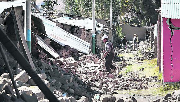 Agricultura necesita S/12 millones tras pérdidas por sismo en Caylloma