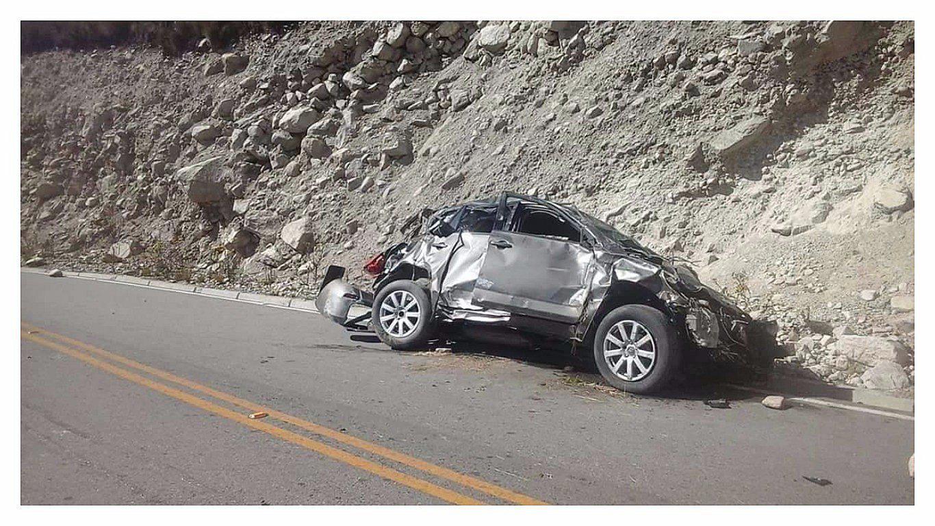 Tres familiares pierden la vida tras accidente en la sierra de Áncash