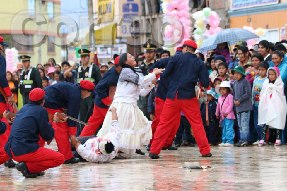 Decenas de actores escenifican Batalla de Carato (VIDEO) 