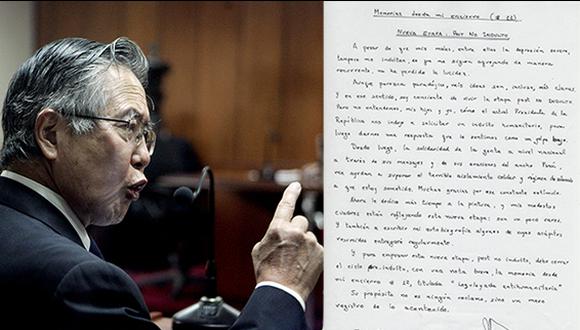 Fujimori afirma que no fue indultado por "leguleyada antihumanitaria"