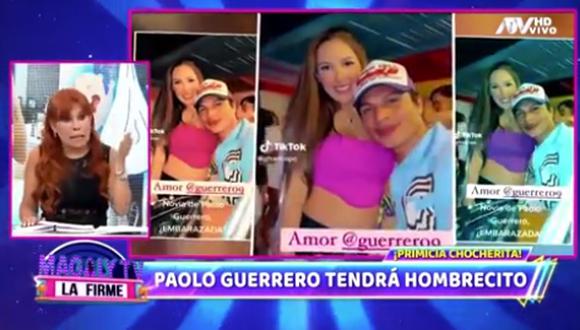 “Tenemos información de fuentes confiables, que nos indican que Paolo Guerrero y Ana Paula Consorte se convertirán en padres en los primeros días de abril”, reveló Magaly Medina.