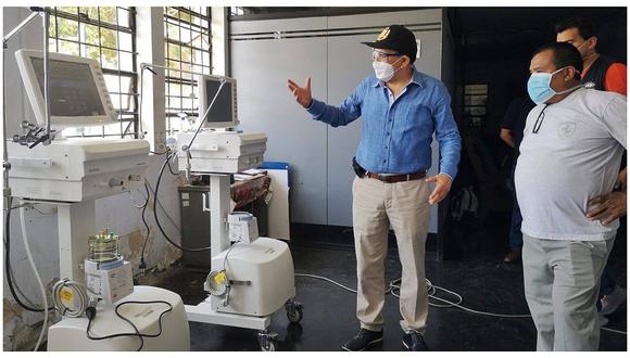 La Libertad: Instalan cinco ventiladores mecánicos para pacientes COVID-19 en hospital Regional