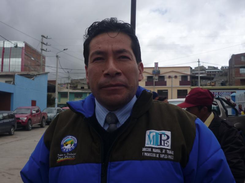 Pasco entre las 7 mejores regiones en empleo decente