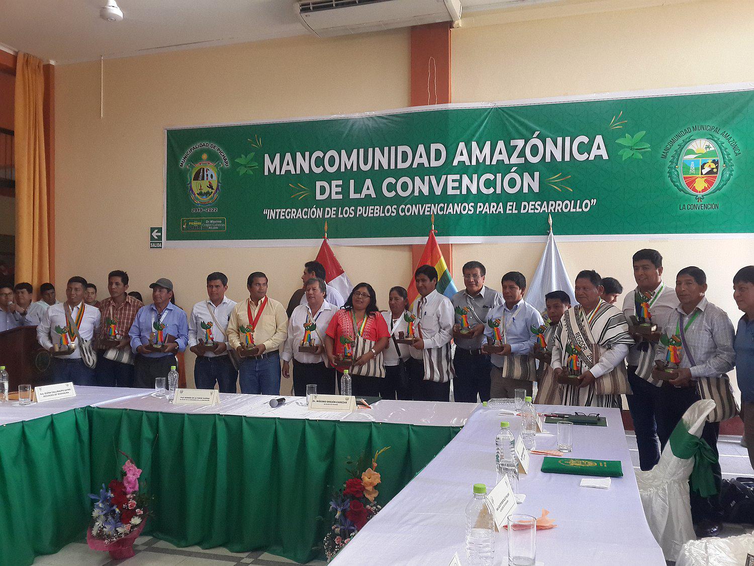 Vraem: Mancomunidad Amazónica sesionó en distrito de Pichari