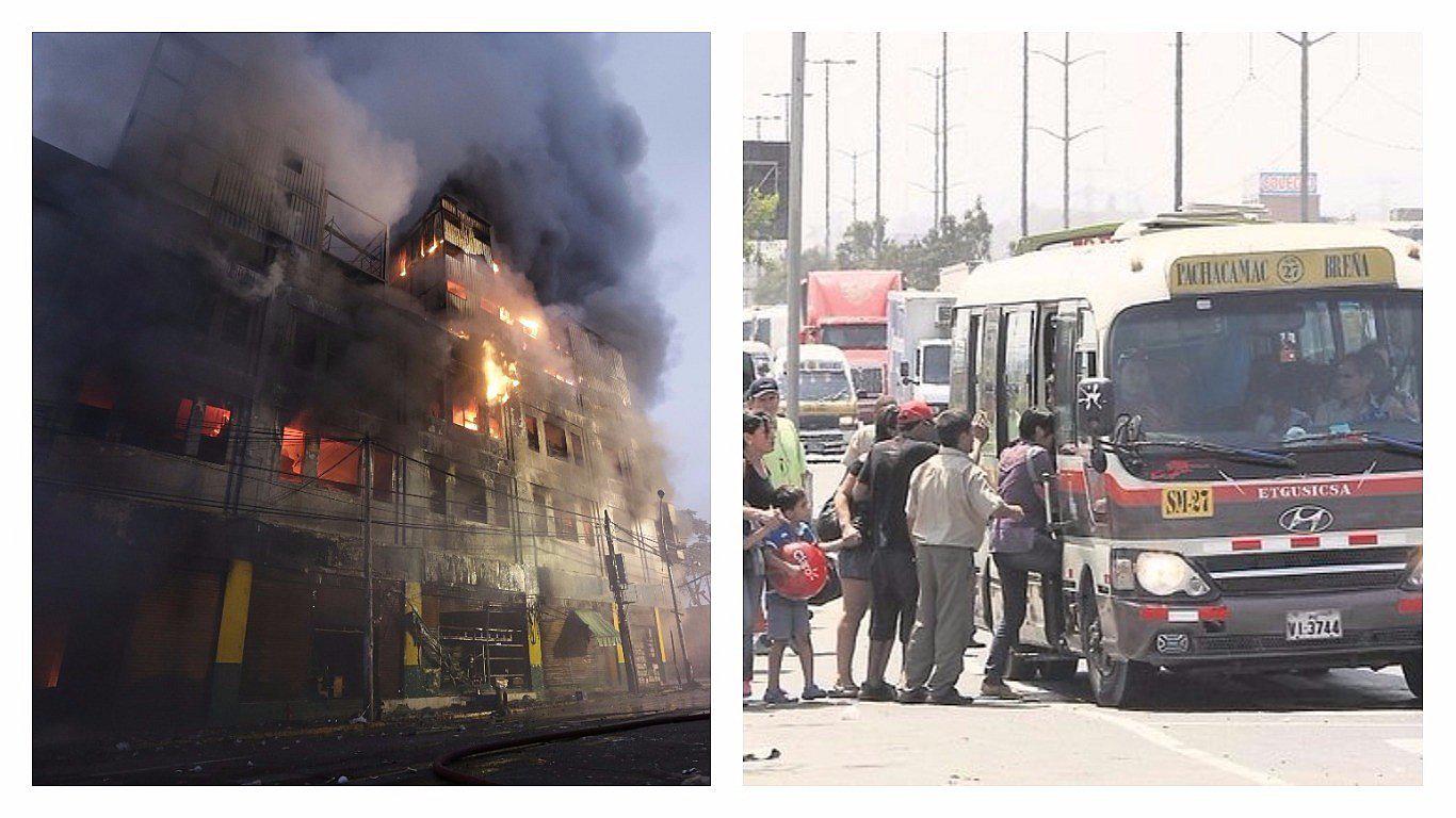 ​Las Malvinas: estas son las rutas alternas que debes tomar ante el incendio