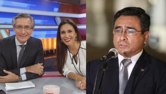 Federico Salazar y Verónica Linares se pronuncian sobre cambios en equipo especial de la PNP. (Foto: América TV/GEC).