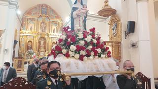 Piura: Con misa y procesión rinden homenaje a Santa Rosa de Lima