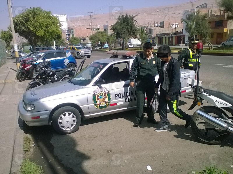Tacna: Escolar llevaba marihuana en su mochila al colegio