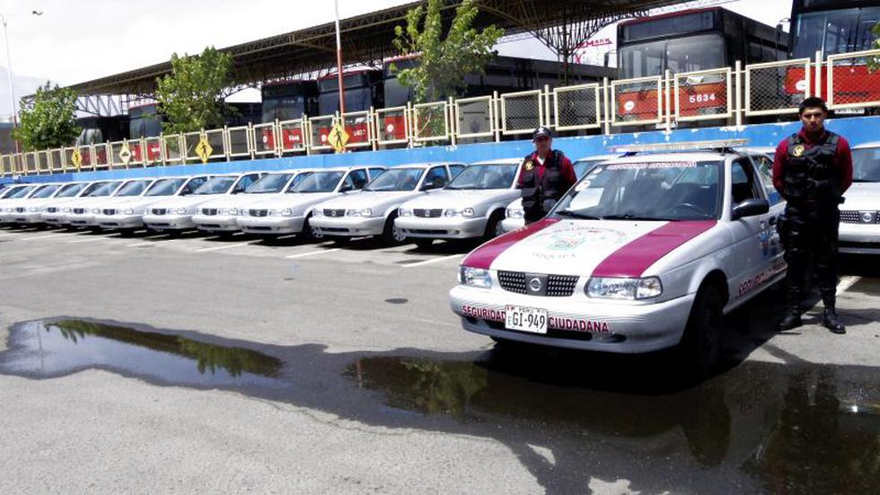 30 vehículos para serenazgo de MPA