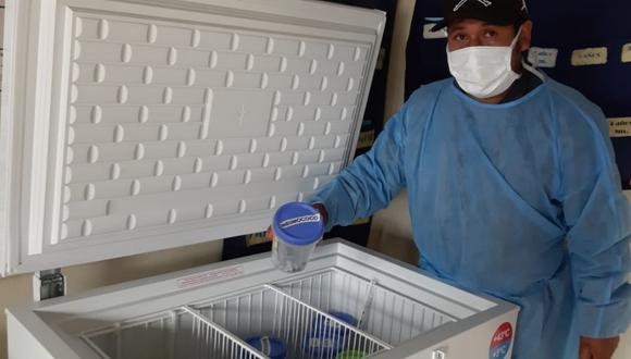 Garantizan conservación de vacunas contra COVID-19 en Julcán.