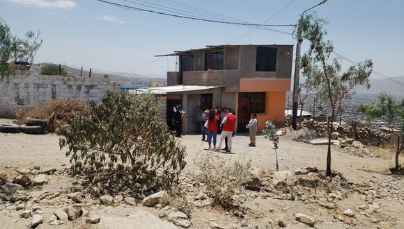 El feminicidio se registró en el distrito de Mariano Melgar (Foto: GEC)