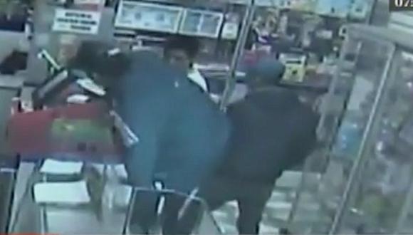 Santa Anita: Dueño se enfrenta a ladrones armados y logra frustrar robo [VIDEO]