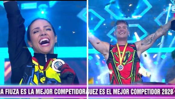 "Esto es guerra" empezó su final premiando a sus mejores competidores del 2020. (Foto: Captura América Televisión).