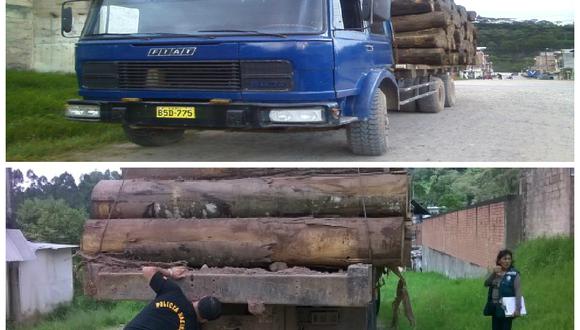 Decomisan madera que era llevada a Villa Rica sin permisos 