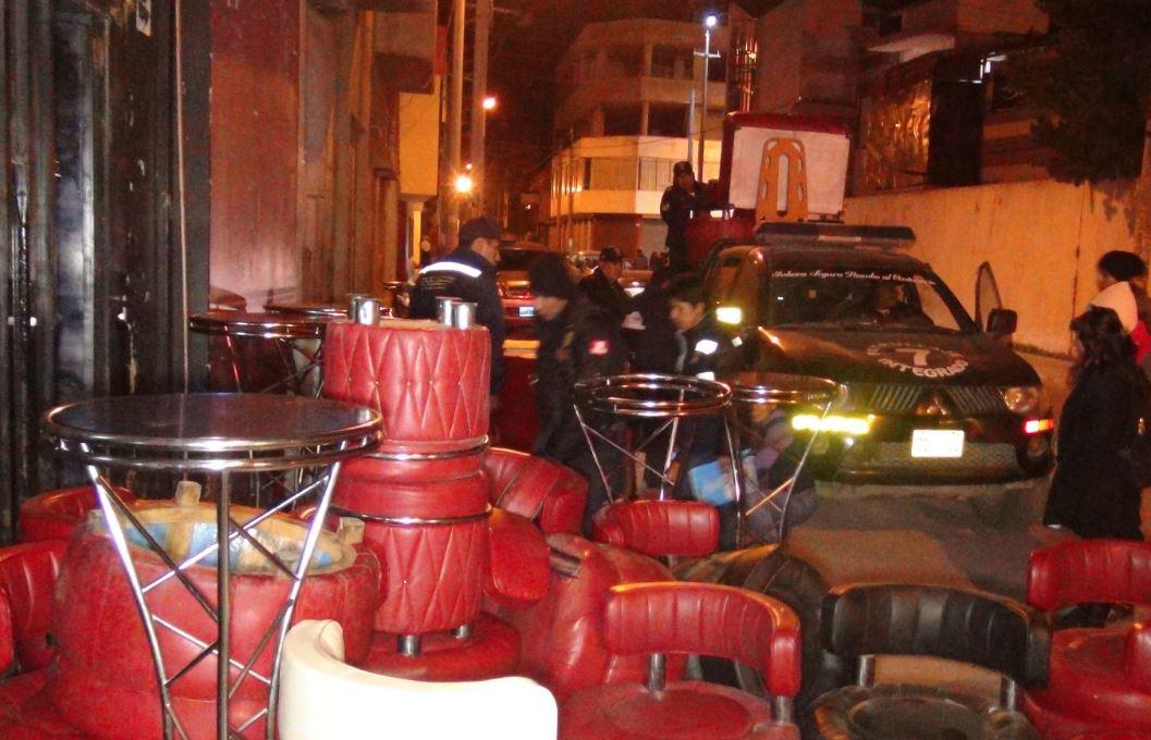 Intervienen discotecas en zona residencial de Juliaca