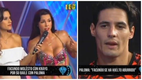 Paloma Fiuza: Facundo González le hace terrible escena de celos pero ella le dice todo esto (VIDEO)