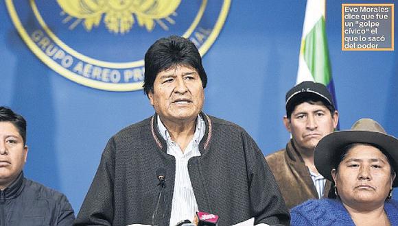 Protesta tumba a Evo Morales y lo obliga a renunciar