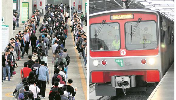Metro de Lima: Cantidad de pasajeros supera cifra estimada