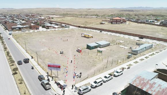 Cusco: entregan terreno para iniciar la construcción del Hospital de Espinar (Foto: Pronis).