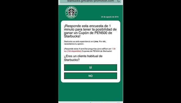 WhatsApp: Advierten estafa usando nombre de conocida cafetería | PERU |  CORREO