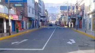 Rechazan cambio de sentido de la calle Arica en la provincia de Nasca