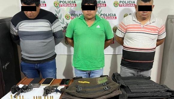 Según la Policía Nacional del Perú, serían presuntos integrantes de la banda “Los Malditos de Jaén”.
