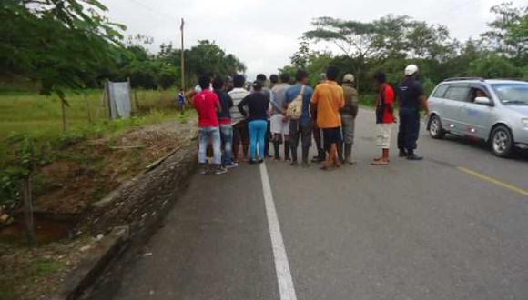 Encapuchados asaltan a pasajero y transportistas en Aucayacu