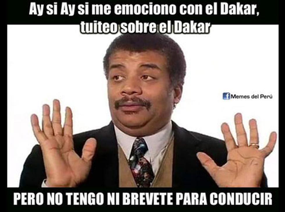 'Memes' del Rally Dakar 2013 inundan redes sociales