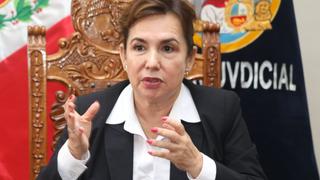 Presidenta del Poder Judicial afirma que Mariano González “tiene la obligación de denunciar” si conoce actos de corrupción