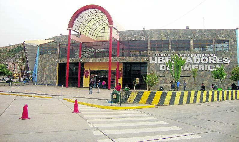 Terminal Libertadores pierde S/. 40 mil al mes